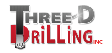 Three D Drilling Logo